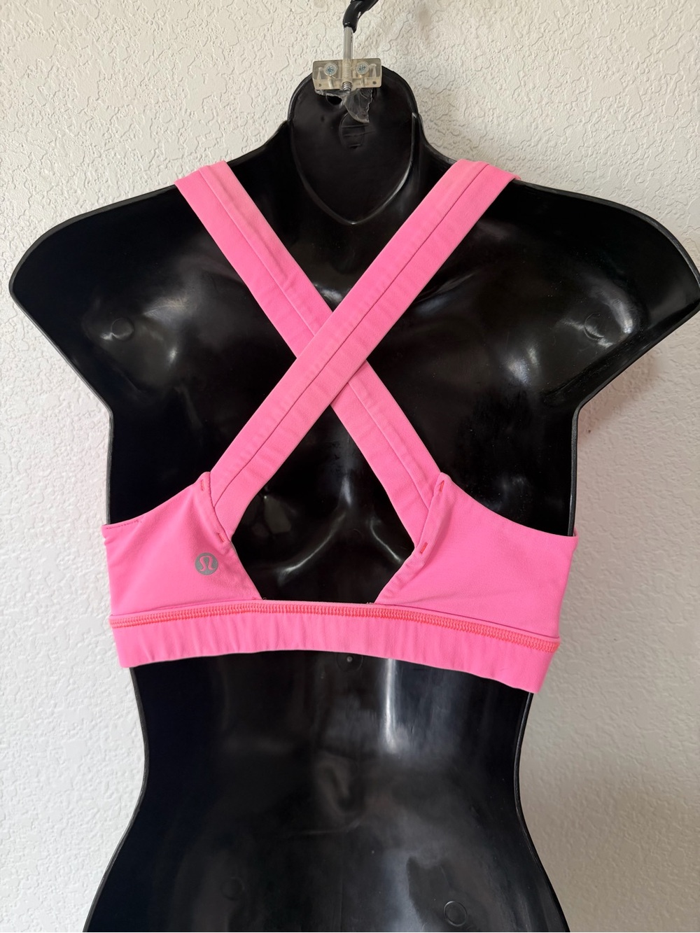 lululemon athletica Hot Pink Cross-Back Sports Bra